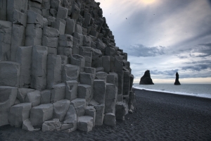 Basaltsäulen in Island
