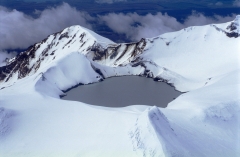 Vulkan Mt. Ruhapeu in Neuseeland