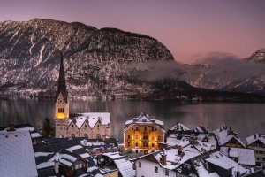 Hallstatt bei Nacht