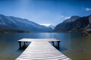 Panorama Strandbad Goisern