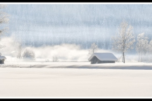 Einsame Hütte